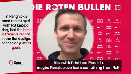 'Maybe Ronaldo can learn from Rangnick!' - Leipzig coach Marsch
