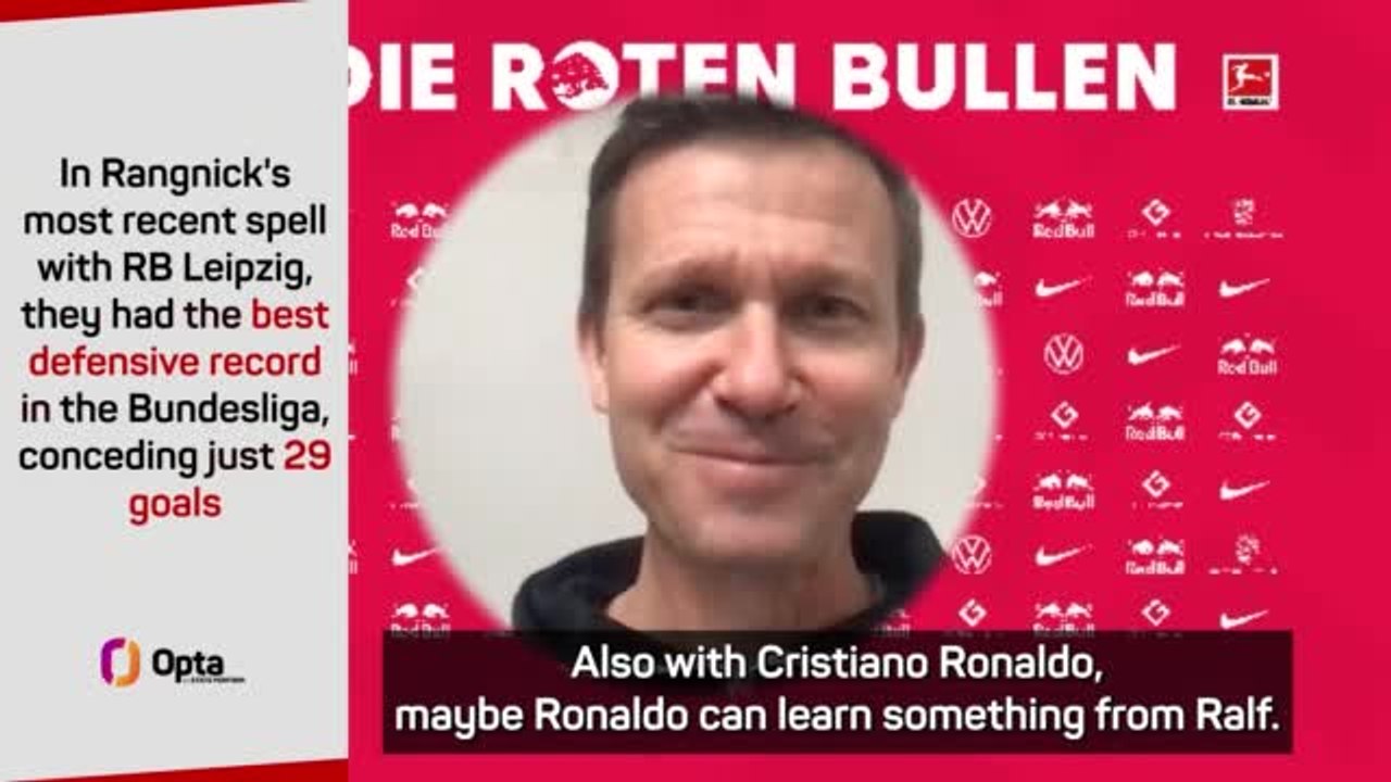 'Maybe Ronaldo can learn from Rangnick!' - Leipzig coach Marsch