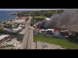 Solomon Islands leader blames foreign powers for unrest