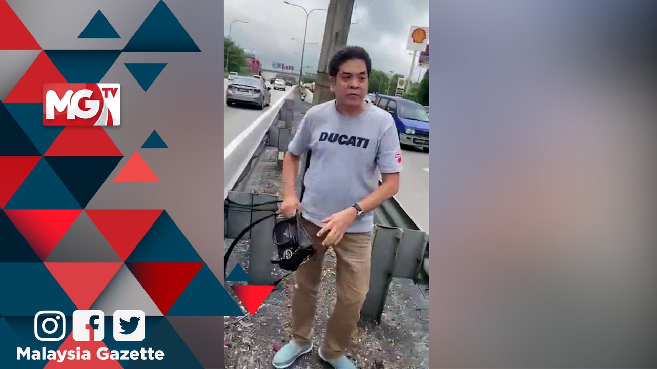 Insiden Kemalangan Membabitkan Tiga Kenderaan Di Shah Alam Yang Tular Di Media Sosial Sejak Petang Sabtu