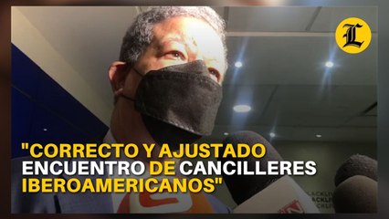 Leonel Fernández considera correcta y ajustada encuentro de cancilleres iberoamericanos