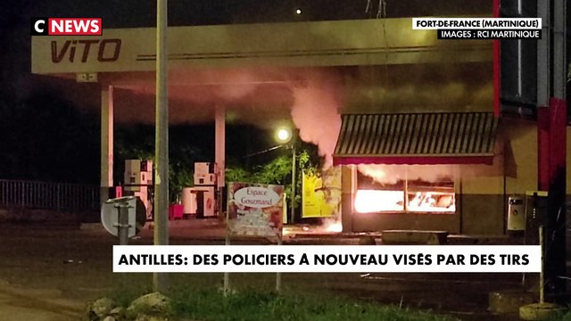Antilles : des policiers à nouveau visés par des tirs