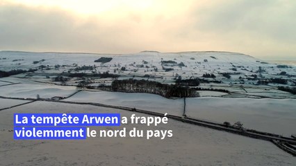 Tempête Arwen: le nord du Royaume-Uni durement touché