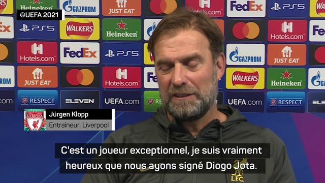 Klopp : Diogo Jota a une très forte personnalité