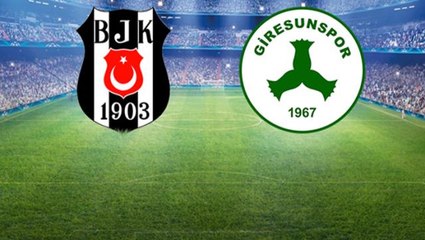 Beşiktaş'ın kabus gecesi! Giresunspor her geçen dakika farkı artırıyor