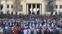 Miles de cubanos conmemoran histórico hito de su lucha por la independencia