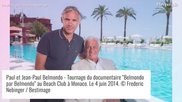 Personne ne peut arriver à sa hauteur : Paul Belmondo, comédien lui aussi, refuse la pression de son nom