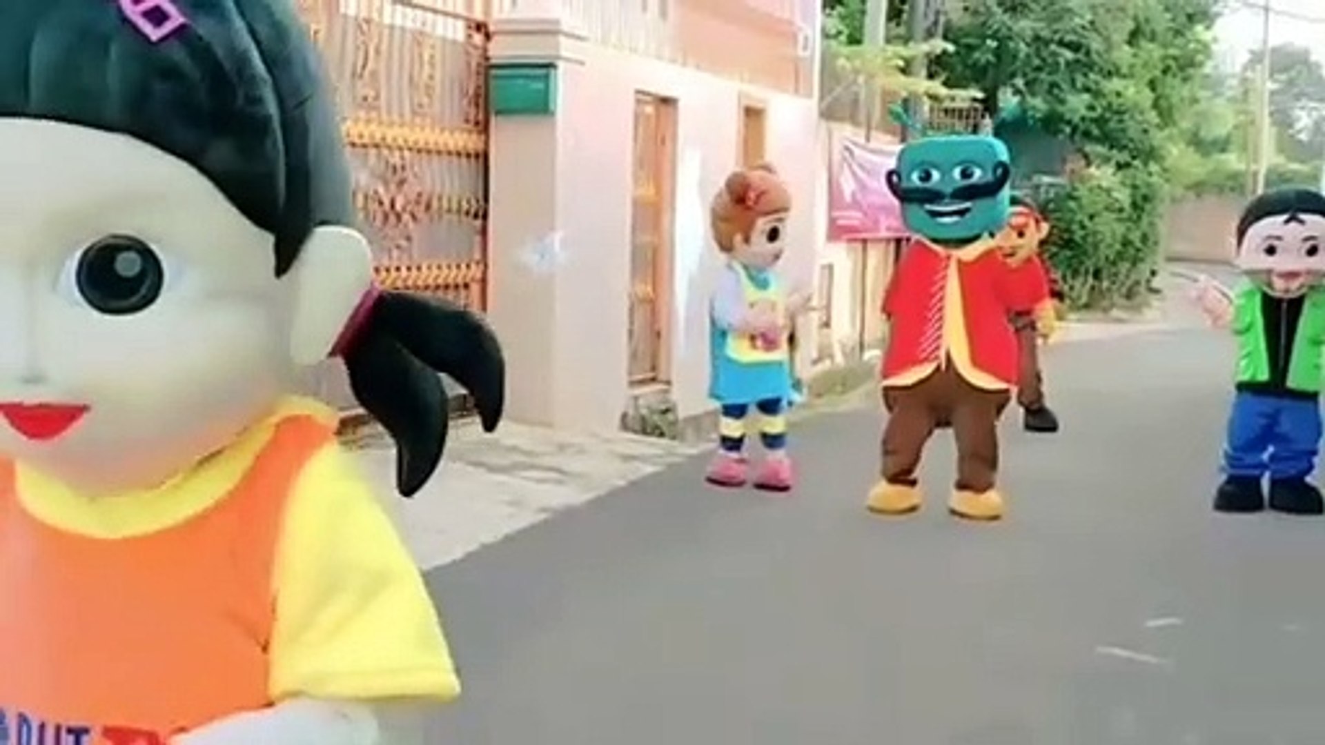 Badut Lucu Main Squid Game Asiik