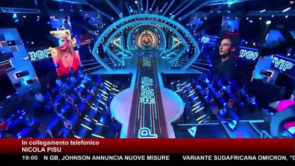 Non Succederà più - 27 Novembre 2021 - Nicola Pisu (GFVIP)