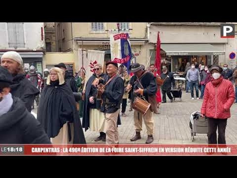 Carpentras : la 496e édition de la foire Saint-Siffrein en version réduite cette année
