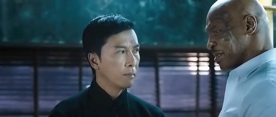 Tyson fights with Chinese master