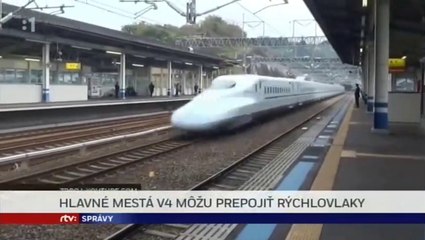 Hlavné mestá V4 môžu prepojiť vysokorýchlostné vlaky