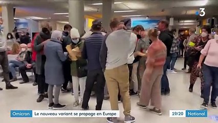 Covid-19 : le nouveau variant Omicron se propage en Europe