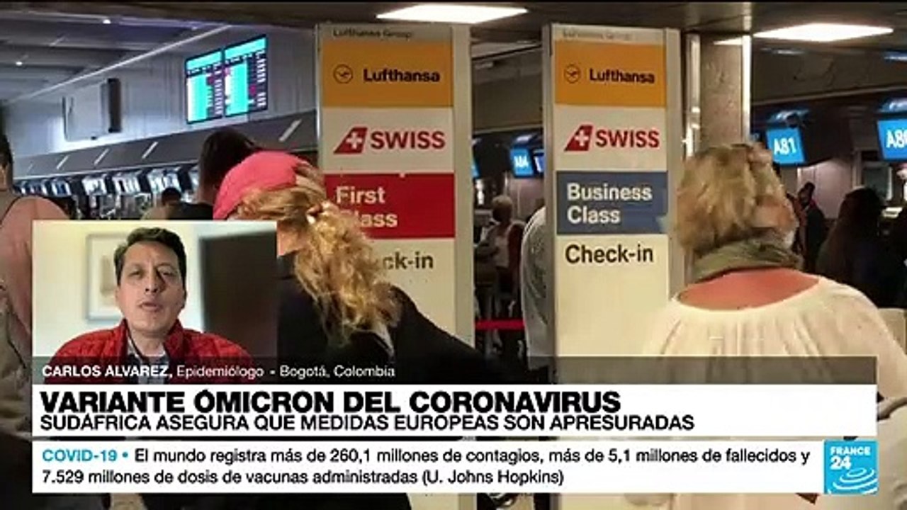 Carlos Álvarez: Aunque se detengan los vuelos "las variantes del Covid-19 terminan diseminándose"