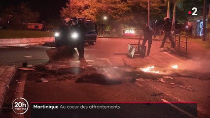 Martinique : des affrontements entre forces de l’ordre et manifestants
