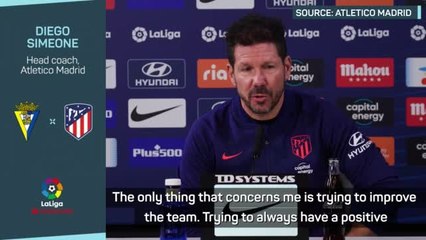 'There is no attitude problem at Atletico' - Simeone