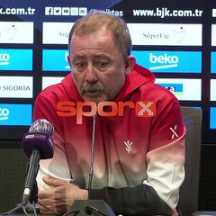 Sergen Yalçın: "Bu durumun sorumlusu benim"