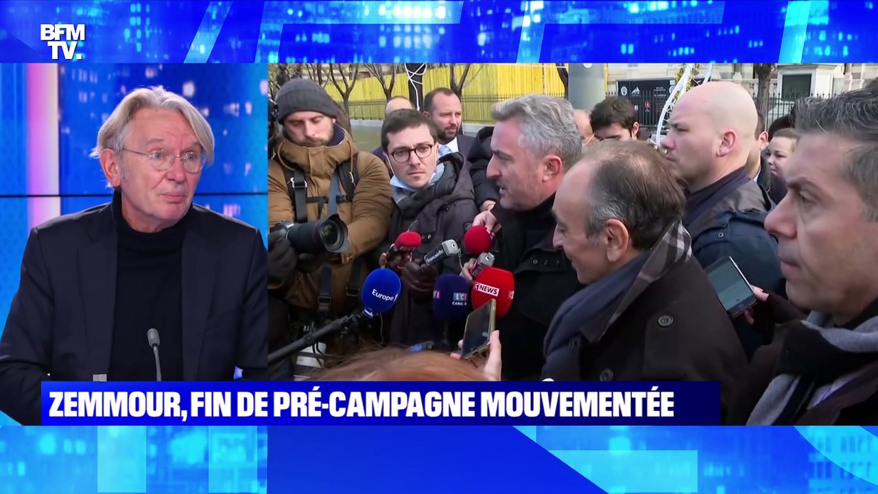 Doigt d'honneur: quand Zemmour dérape - 27/11?