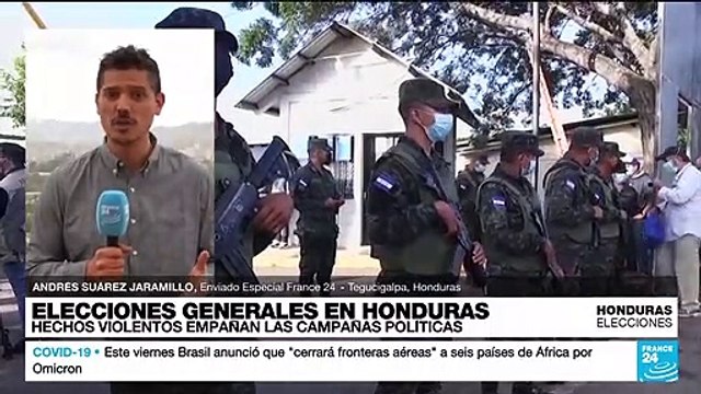 Informe desde Tegucigalpa: la polarización marca a las elecciones hondureñas