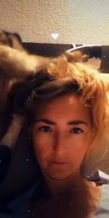 Getting groomed before bed! People get offended when she tries to groom their heads! I think they are embarrassed like they are dirty but it’s just their nature haha! We are just part monkey and use to being picked