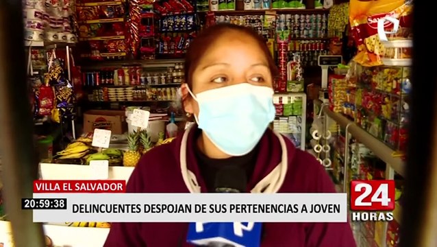 VES: delincuentes asaltan a joven cuando llegaba a la puerta de su casa