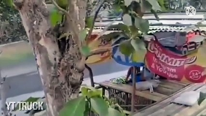 kecelakaan mobil truk karena gagal nanjak