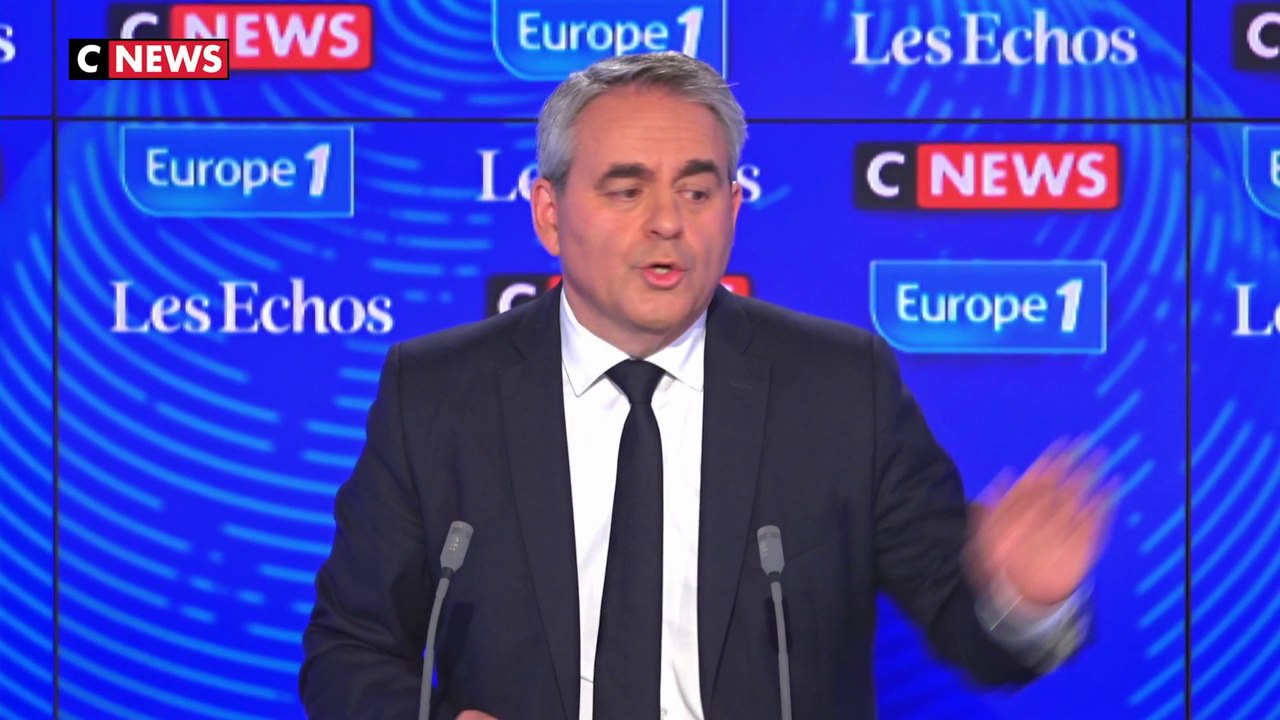 Xavier Bertrand : «Je serai intraitable avec celui ou celle qui ne respectera pas les lois»