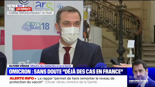 Véran fixe l'objectif de 10 millions de Français ayant reçu leur dose de rappel d'ici une semaine