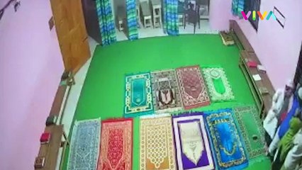 Santri Madrasah Panik saat Gempa Bumi Terjadi Jelang Salat