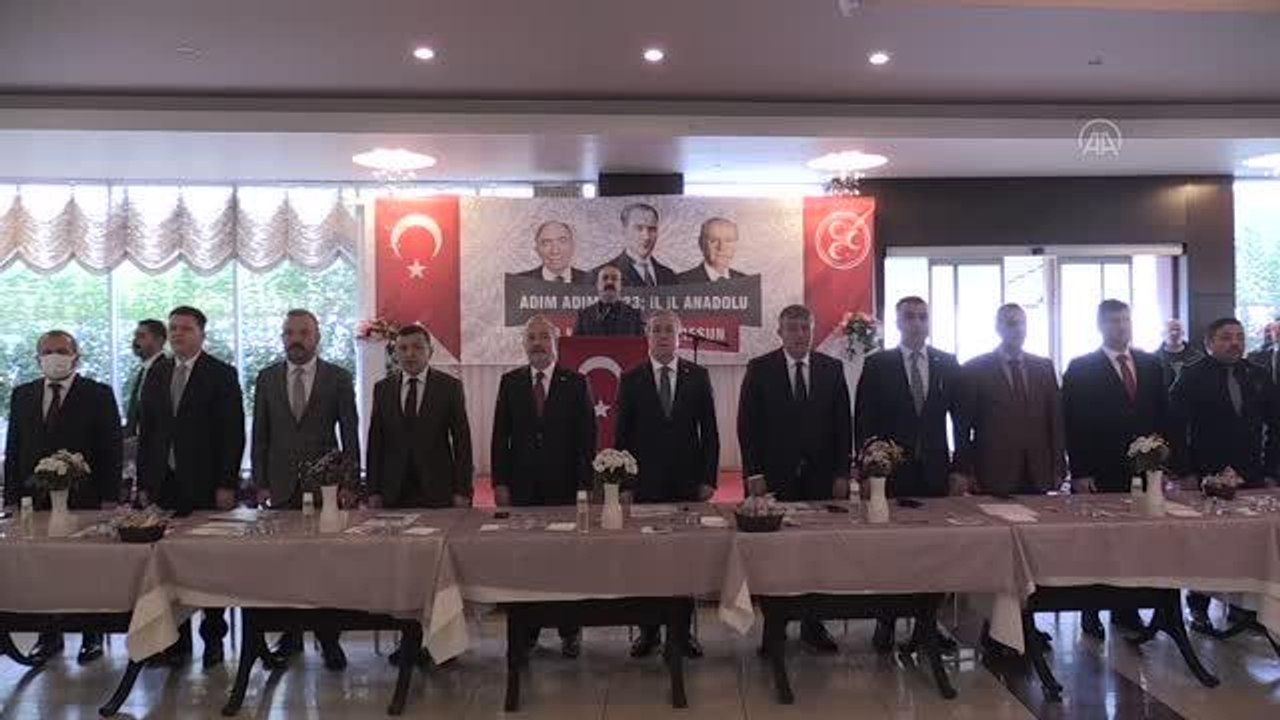 MHP'li Durmaz, "Adım Adım 2023, İl İl Anadolu" Toplantısı'nda konuştu