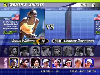Virtua Tennis 2 online multiplayer - naomi