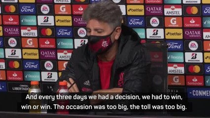Don't blame Pereira for mistake, blame me - Flamengo coach