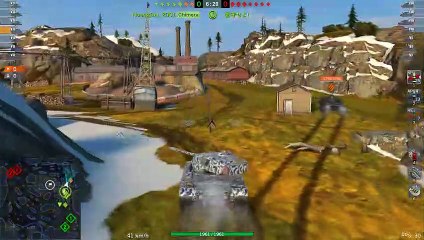 【WoTBlitz：T54E2】 手越E2 M 4.5k 5kill 1v3 By: Mayano_Top_Gun