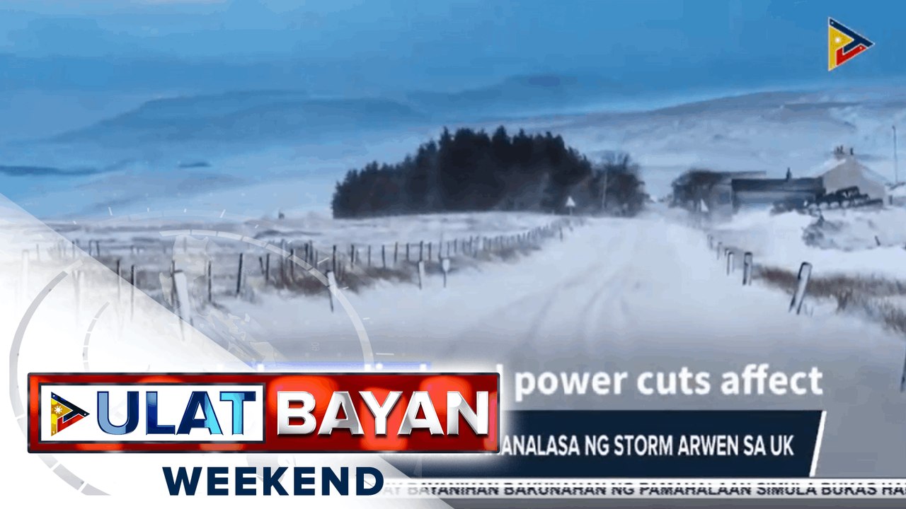 61 pasahero ng isang flight mula sa South Africa patungong Netherlands, nagpositibo sa COVID-19  -3 indibidwal, kumpirmadong namatay sa pananalasa ng storm Arwen sa UK  - Lalaki sa India, nagpagawa ng replika ng Taj Mahal para sa kanyang asawa