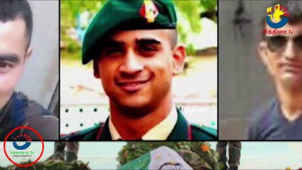 President Kovind presents Shaurya Chakra to Major Anuj Sood, 21st Battalion, Rashtriya Rifles