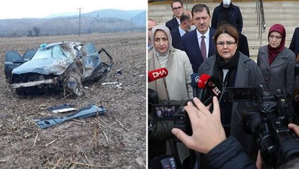 Feci kazayı anlattı! Bakan Derya Yanık da büyük tehlike atlatmış