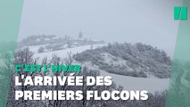 Les premières neiges de l'hiver 2021 sont tombées