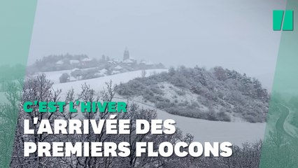 Les premières neiges de l'hiver 2021 sont tombées
