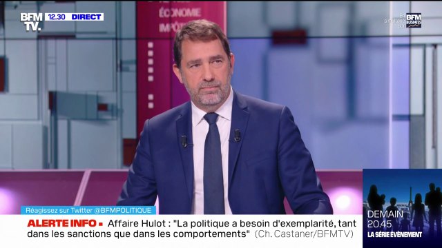Accusations d'agressions sexuelles: Christophe Castaner pense que la vérité de Nicolas Hulot n'est pas la vérité