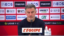 Galtier : «Il faudra changer des choses» - Foot - L1 - Nice