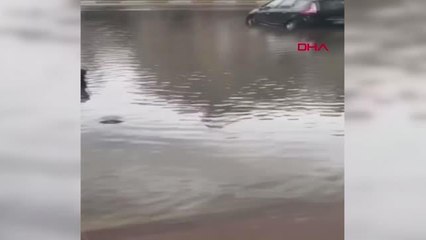 ANTALYA-'TURUNCU KOD' SONRASI ANTALYA SERİK'TE METREKAREYE 221 KİLOGRAM YAĞIŞ