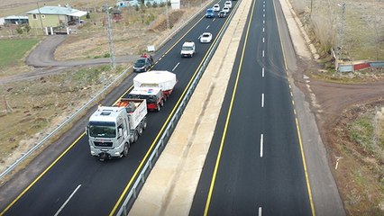 Moskova'dan getirilen dev ayna, 3 bin 170 rakımdaki gözlemevine taşınıyor