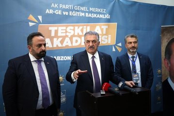 AK Parti'li Yazıcı, Trabzon'da "Teşkilat Akademisi Liderlik Okulu Eğitim Programı"na katıldı Açıklaması