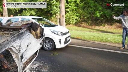 Aftermath of violence at French Caribbean island of Martinique