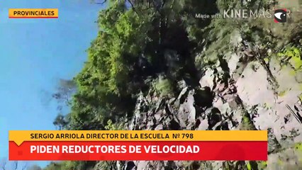 Piden reductores de velocidad