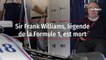 Sir Frank Williams, légende de la Formule 1, est mort