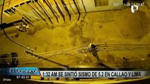 Sismo de  magnitud 5.2  remeció está madrugada  Lima y Callao