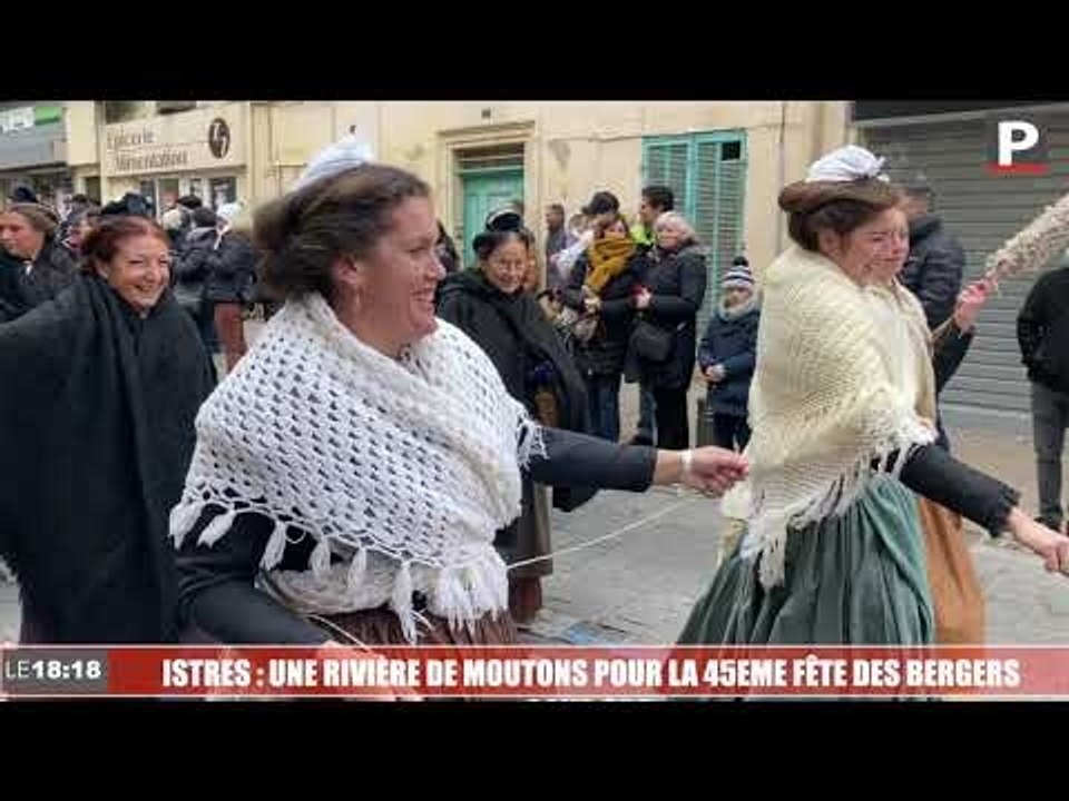 Istres : une rivière de moutons pour la 45ème fête des bergers