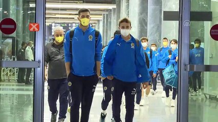 Fenerbahçe'ye İzmir'de coşkulu karşılama