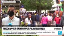 Informe desde Tegucigalpa: hondureños acuden masivamente a votar por su próximo presidente